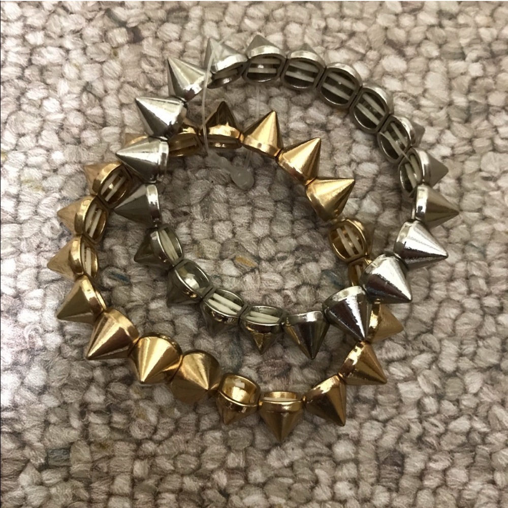 Spiked bracelets